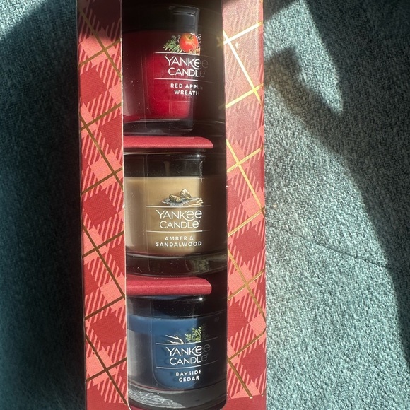Yankee Candle Other - Yankee Candle Sweater Weather mini candles set NWT